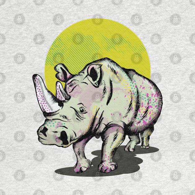 Rhinoceros by mailboxdisco